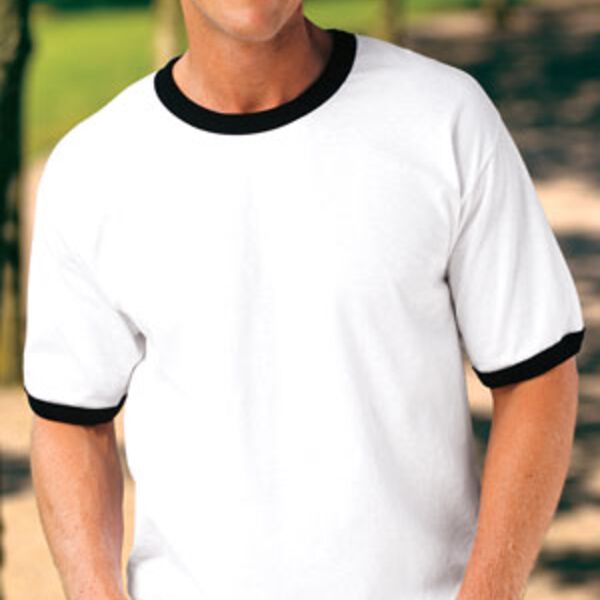 Ultra Cotton Ringer T Shirt Thumbnail