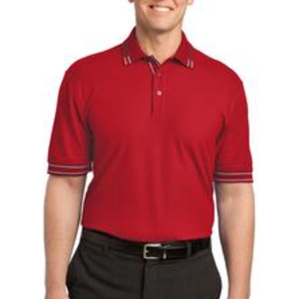 Port Authority® - Silk Touch™ Tipped Polo. K502  Thumbnail