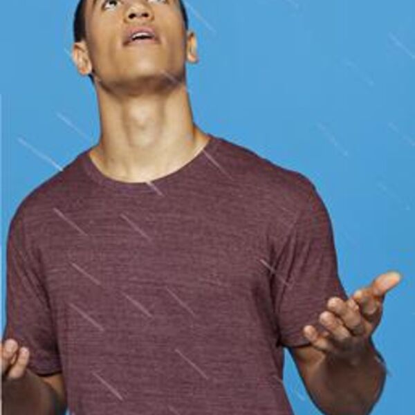 District® - Young Mens Tri-Blend Crew Neck Tee. DT142  Thumbnail